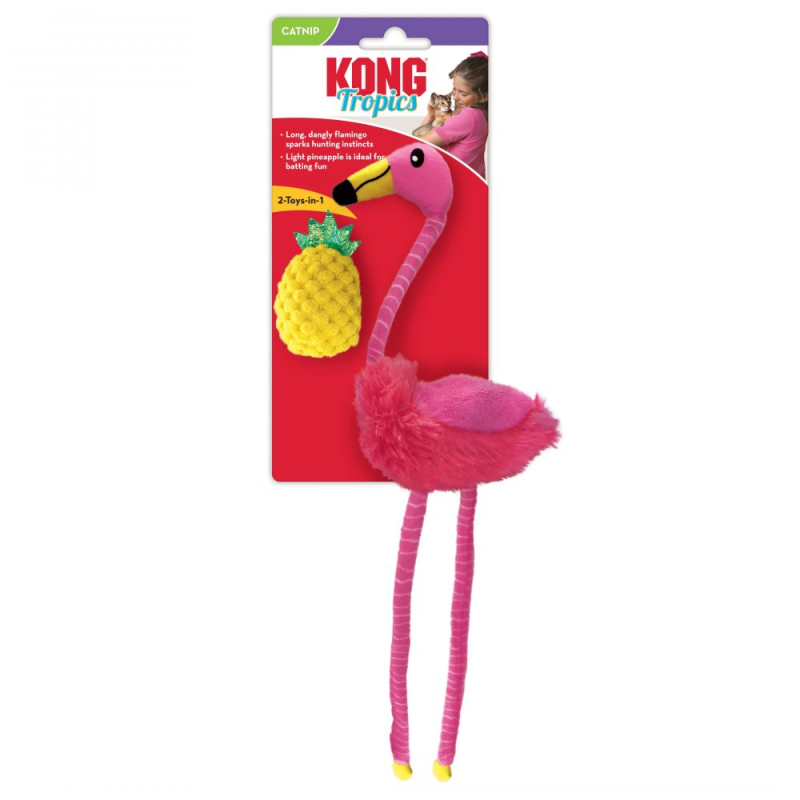 KONG - Cat Tropics Flamingo