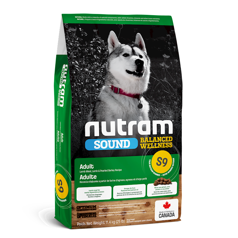 Nutram - Dog - Sound S9 Adult Lamb
