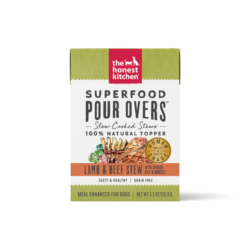 The Honest Kitchen - Dog Superfood Pour Overs Lamb & Beef Stew