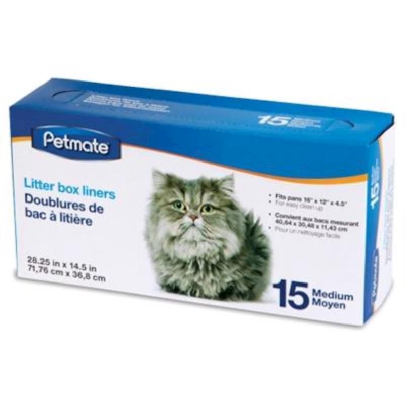 Petmate - Cat Litter Pan Liners Medium