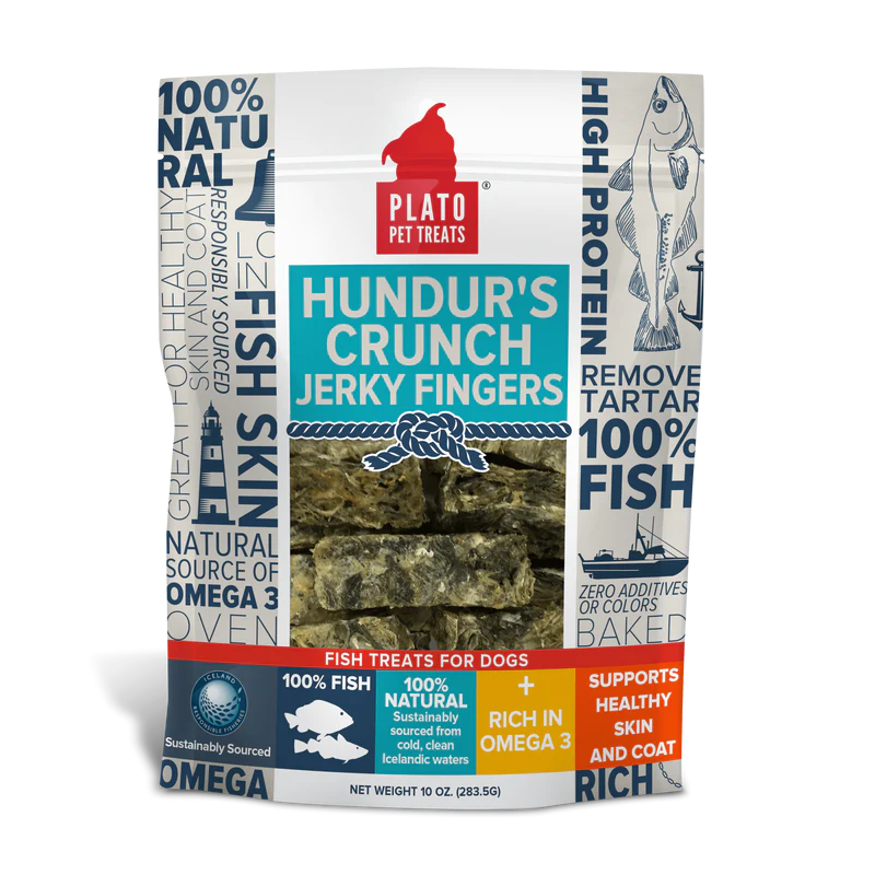 Plato - Dog Hundur Crunch Jerky Fingers