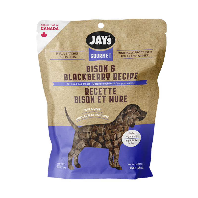 Jay's Tasty Adventures - Dog - Gourmet Treats Bison & Blackberry Recipe