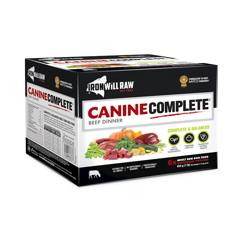 Iron Will Raw Dog Complete Beef Dinner 6