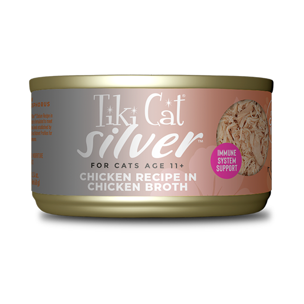 Tiki Cat - Silver - Chicken