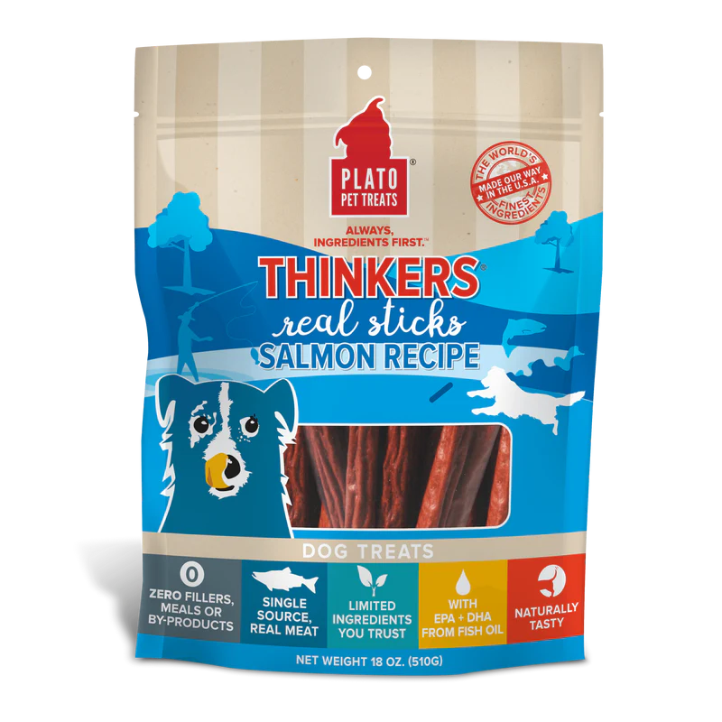 Plato - Dog Thinkers Sticks Salmon