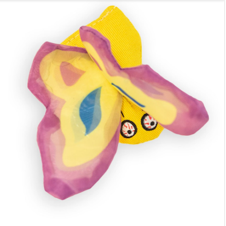Ducky World - Yeowww Catnip Butterfly Purple