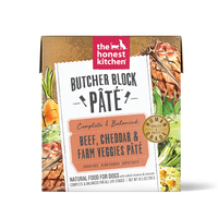 The Honest Kitchen - Butcher Block Pate Beef, Cheddar & Farm Veggies Pate