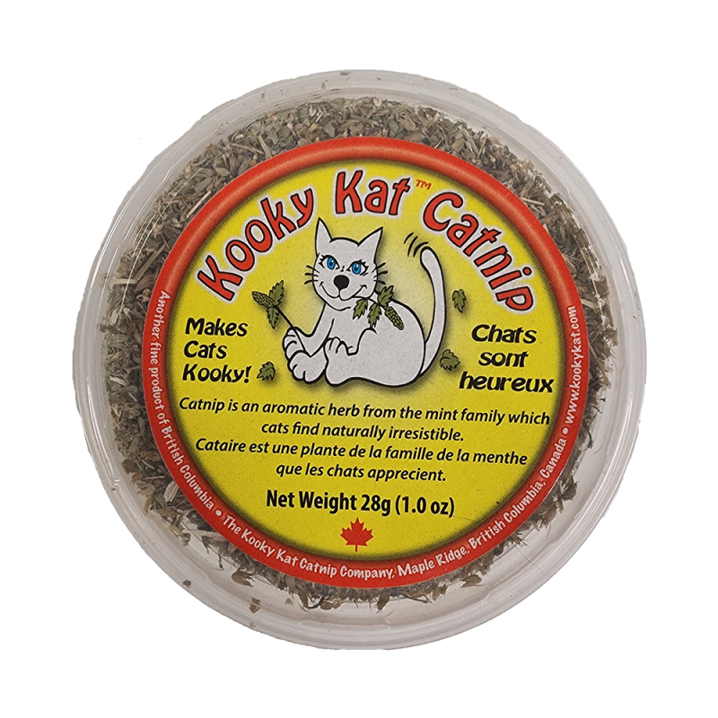 Kooky Kat - Catnip Leaf & Flower Tub