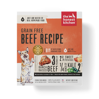 The Honest Kitchen - Dog - Dehydrated Grain Free Beef