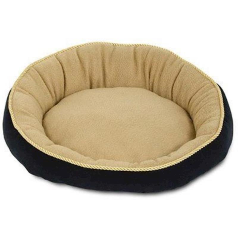 Petmate - Round Elliptical Bolster Bed 18