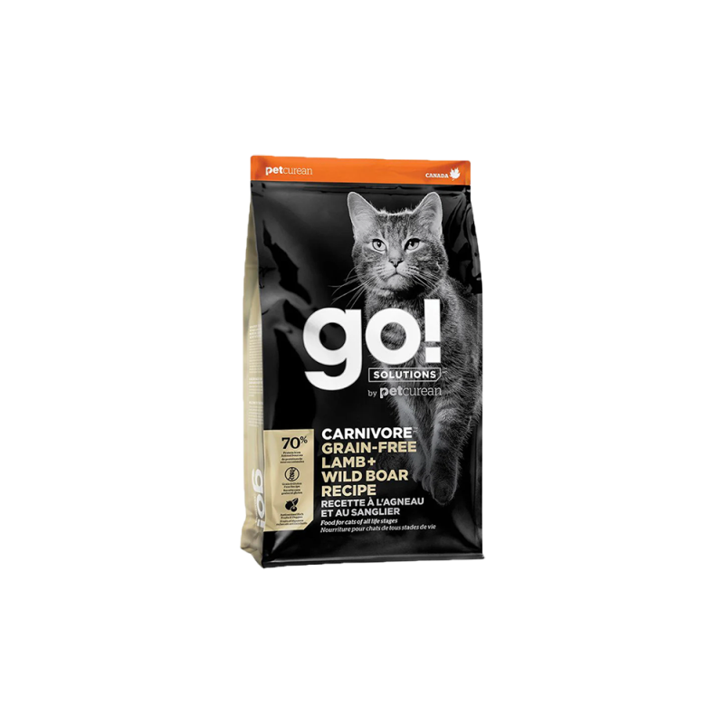 Petcurean - Go! - Cat Carnivore Lamb & Wild Boar