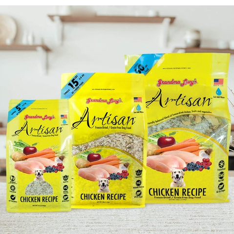 Grandma Lucy's - Dog - Artisan Freeze Dried Grain Free Chicken Recipe