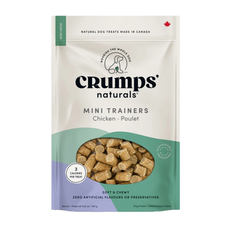Crumps' Naturals - Dog - Mini Trainers Semi-Moist - Chicken