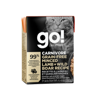 Petcurean - Go! - Cat Carnivore Lamb & Wild Boar Minced