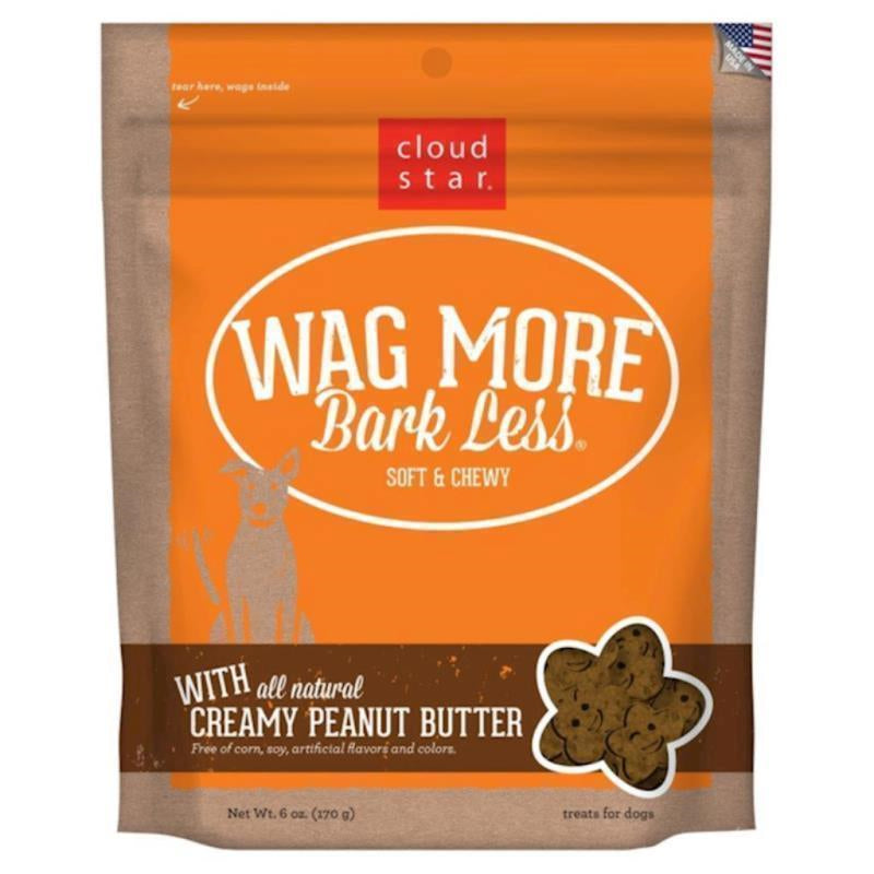 Wag More Bark Less - Dog Soft & Chewy Creamy Peanut Butter