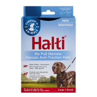 Company of Animals - Dog - Halti No Pull Harness Black/Red