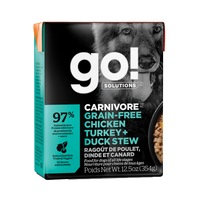 Petcurean - Go! - Dog Carnivore Chicken, Turkey, Duck Stew