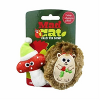 Mad Cat - Cat - Holiday Holly Hedgehog