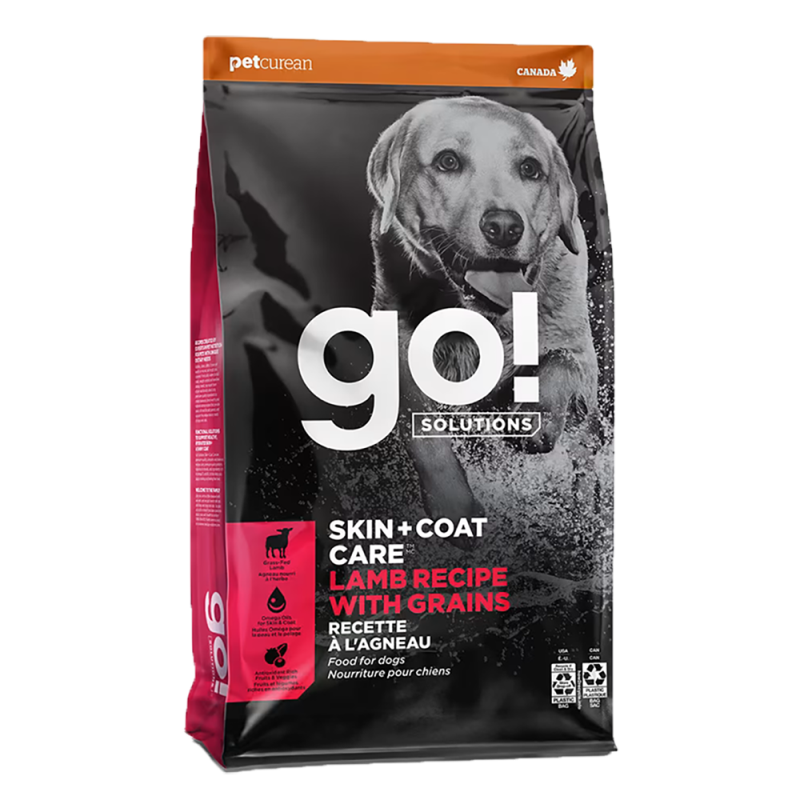 Go! Solutions - Dog - Skin & Coat Care Lamb Recipe with Grains