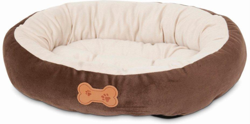 Petmate - Cat & Dog - Oval Bed with Bone Applique