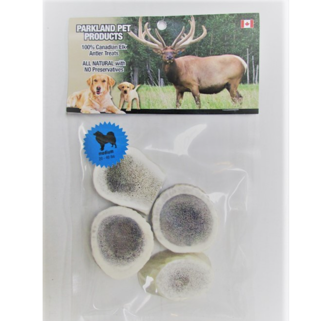 Parkland Pet Products - 3 Sliced Hard Antler Disks
