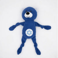 Zippy Paws - Hanukkah Corduroy Cuddlerz - Bear