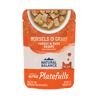 Natural Balance - Cat Platefulls - Turkey & Duck Morsels in Gravy