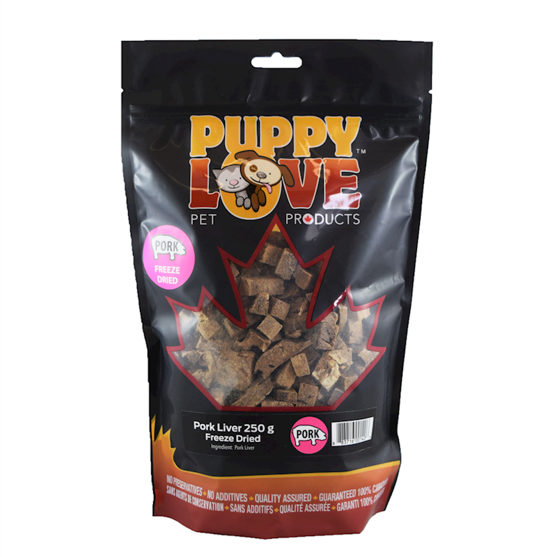 Puppy Love - Freeze Dried Treats Pork Liver