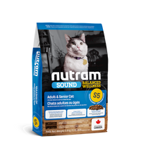 Nutram - Cat Sound Balanced Wellness Senior (S5)