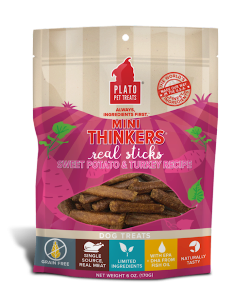 Plato - Dog - Thinkers Treats Sweet Potato & Turkey