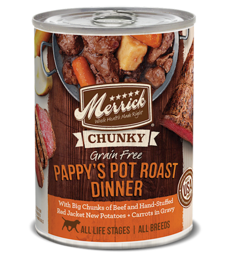 Merrick - Classic - Dog Chunky Pappy Pot Roast