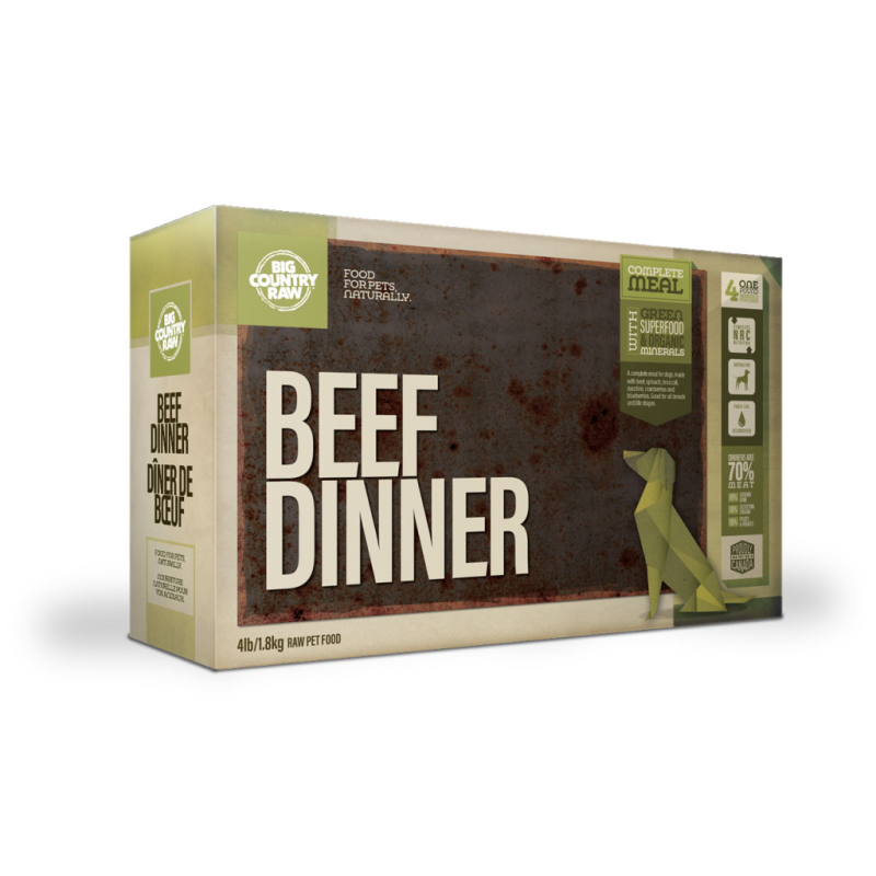 Big Country Raw - Dinners - Beef