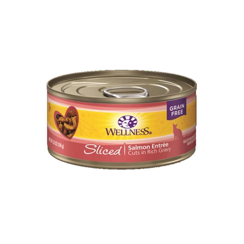 WellPet - Wellness - Cat Sliced Salmon Carrot & Brocoli