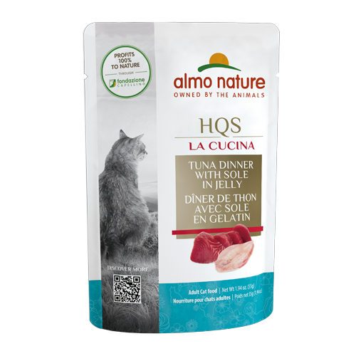 Almo Nature - La Cucina - Cat Tuna w Sole in Jelly