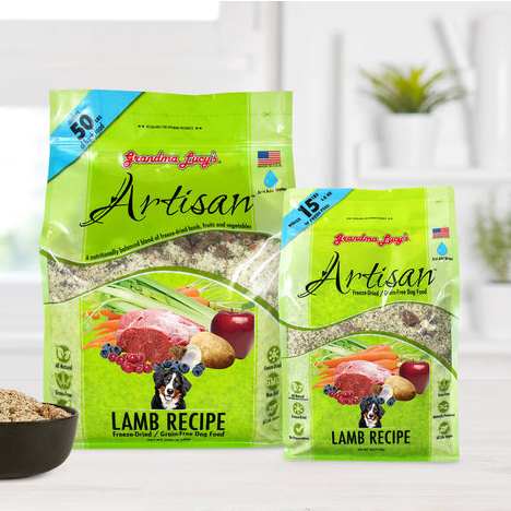 Grandma Lucy's - Dog - Artisan Freeze Dried Grain Free Lamb Recipe