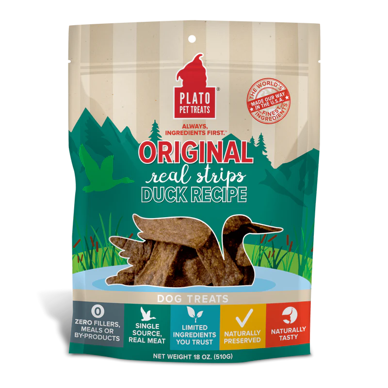 Plato - Dog - Original Real Strips Duck
