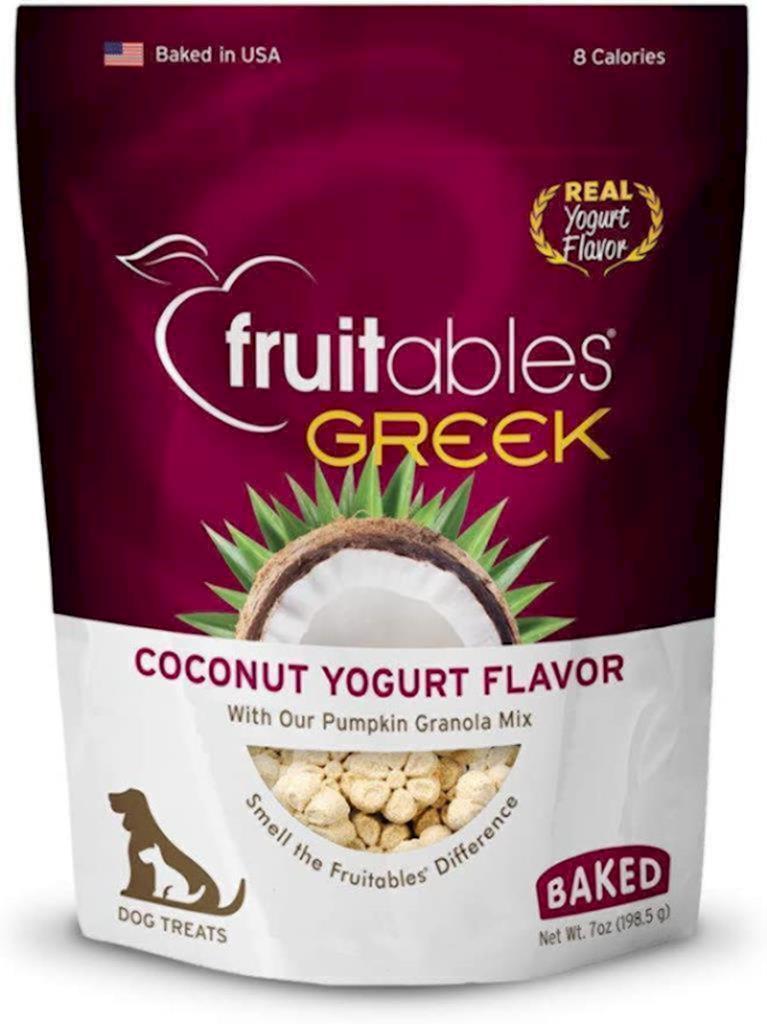 Fruitables - Dog Greek Coconut Yogurt Crunchy Treats