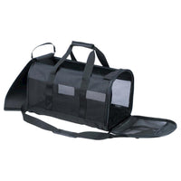 Petmate - Soft-Sided Kennel Cab Pet Carrier Black Medium