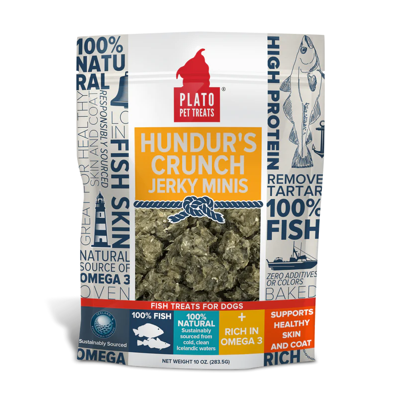 Plato - Dog Hundur Crunch Jerky Minis
