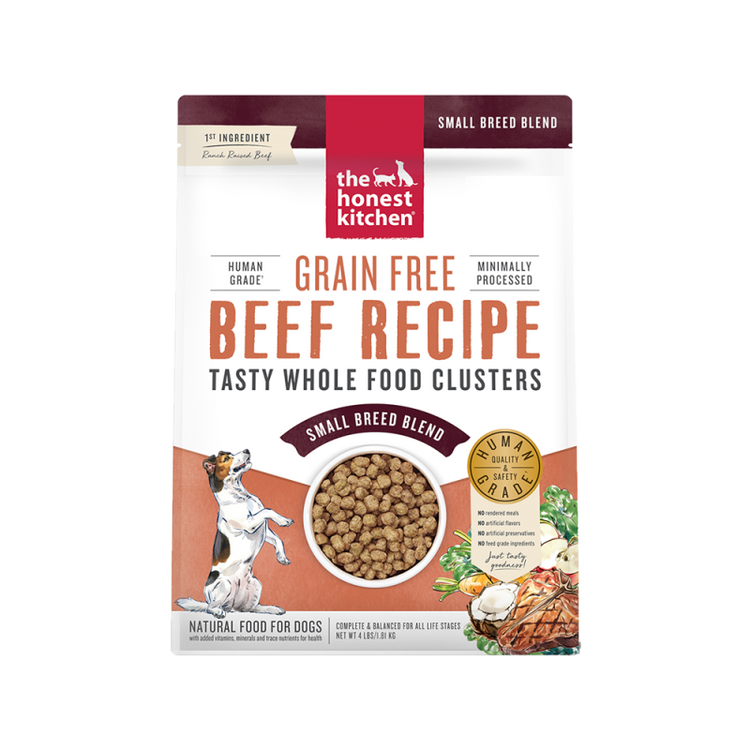 The Honest Kitchen - Whole Food Clusters - Dog Breed Grain Free Beef