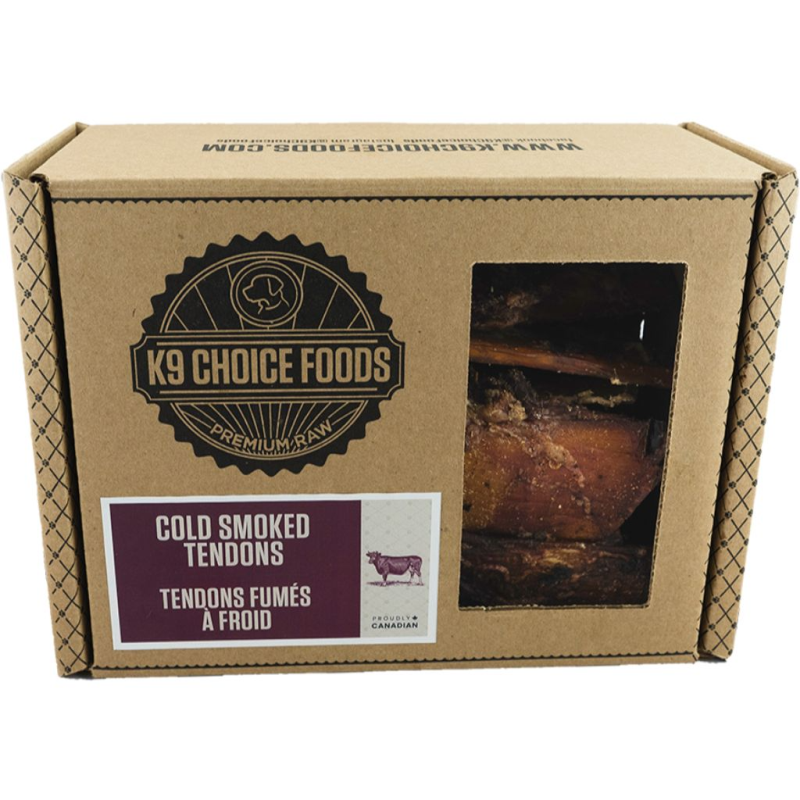 K9 Choice Foods - Cold Smoked Beef Tendon Treats