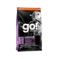 Go! Solutions - Dog - Carnivore Grain Free Senior Chicken, Turkey & Duck Recipe