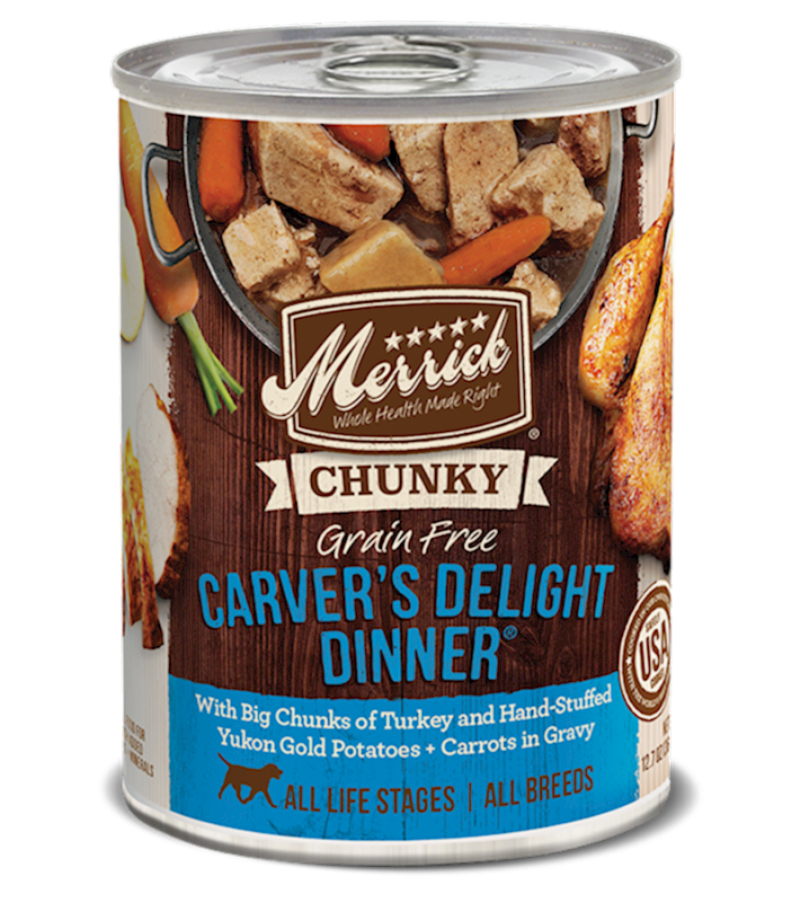 Merrick - Grain Free - Dog Chunky Carvers Delight