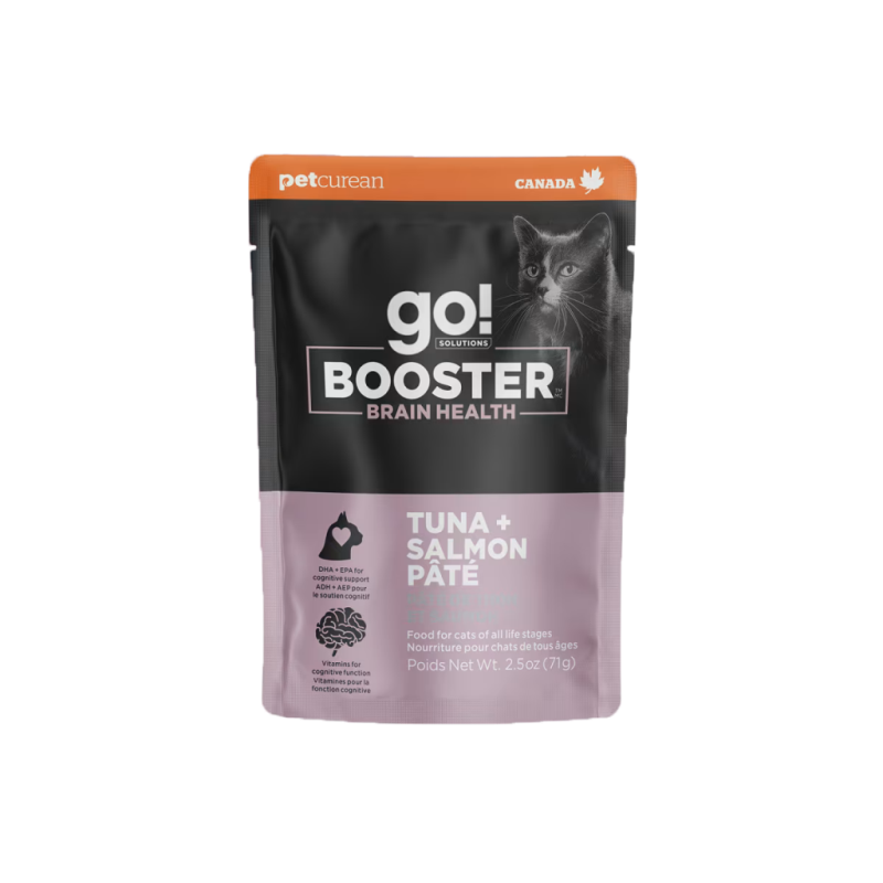 Petcurean - Go! - Cat Booster - Brain Health Tuna & Salmon