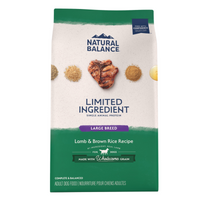 Natural Balance - LID - Dog Lamb & Brown Rice Breed