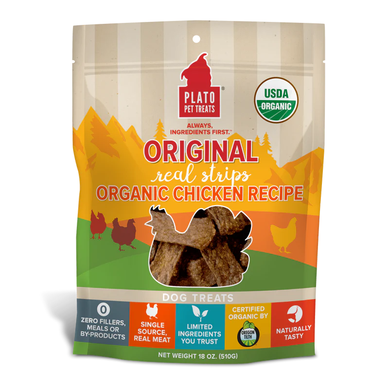 Plato - Dog Original Strips Chicken