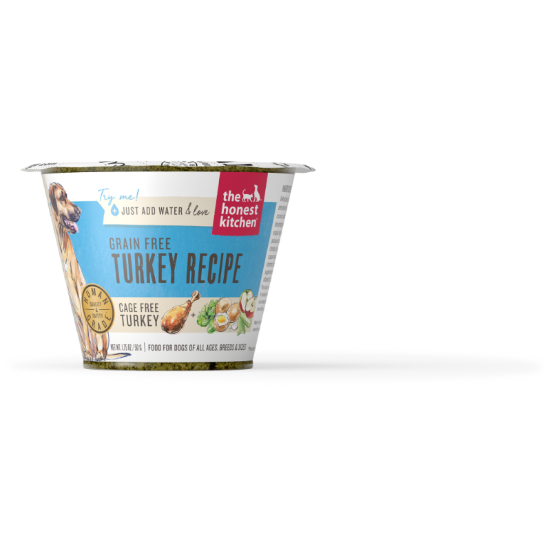The Honest Kitchen - Dog - Grain Free Turkey Cup
