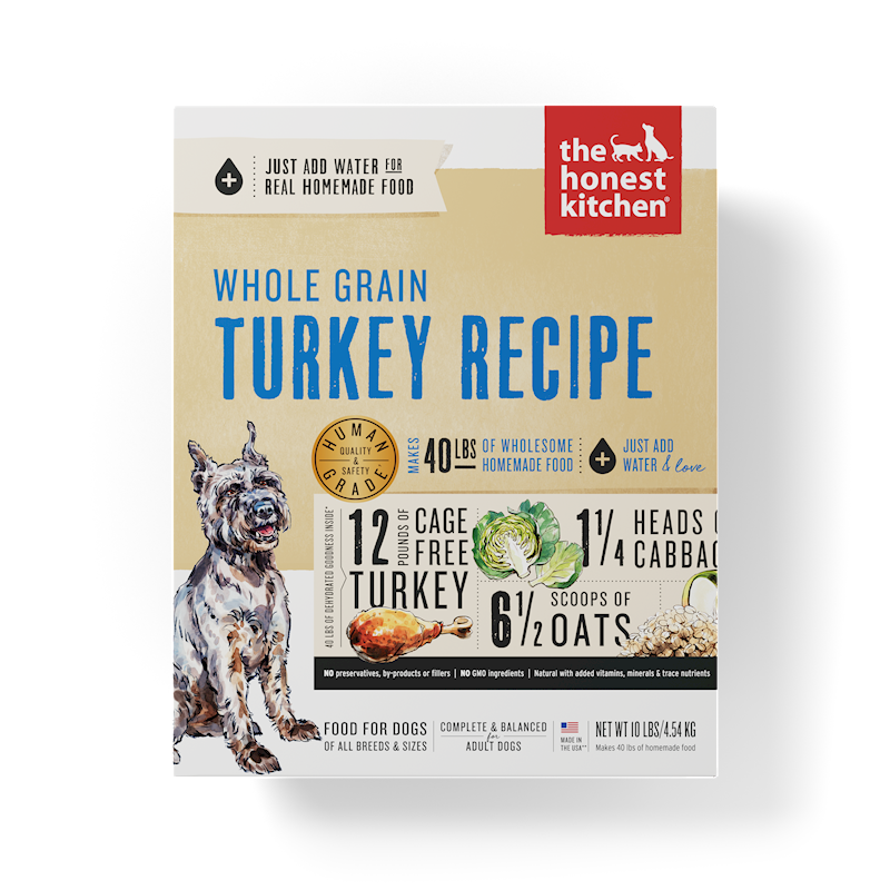 The Honest Kitchen - Dog Whole Grain Turkey Box