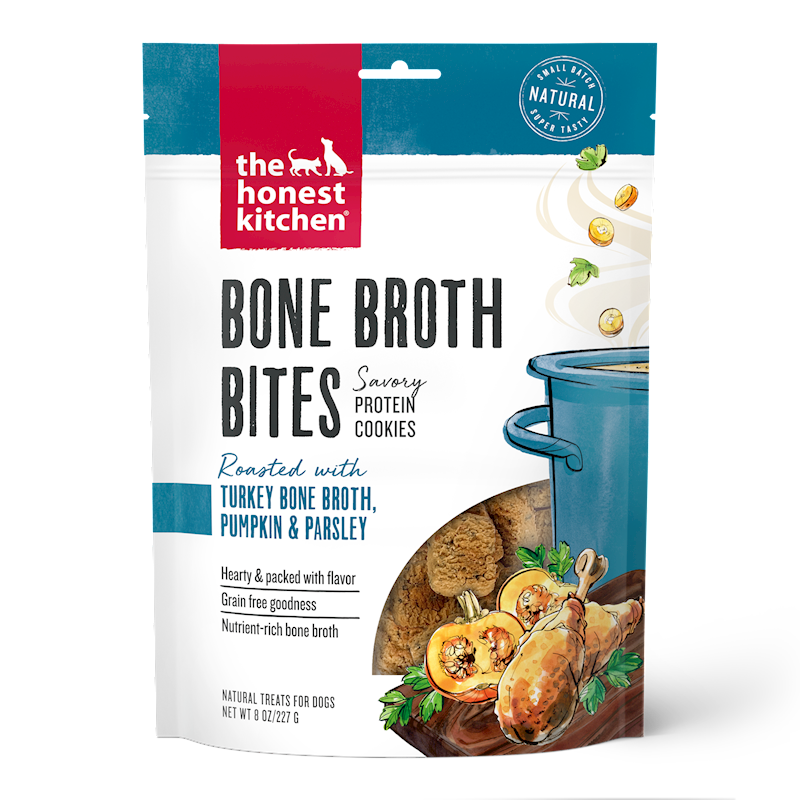 The Honest Kitchen - Bone Broth Bites Turkey with Pumpkin