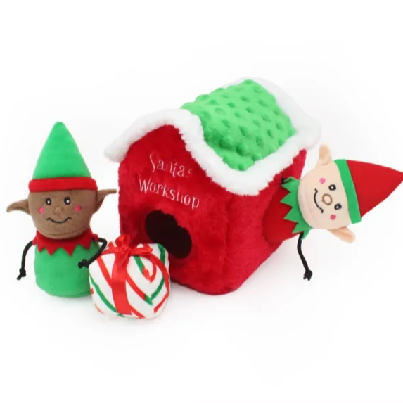 Zippy Paws - Holiday Burrow - Santa Workshop
